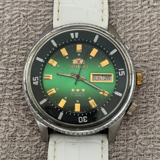 オリエント(ORIENT)のOrient diver green dial(腕時計(アナログ))