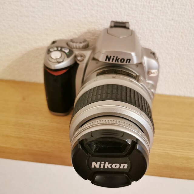 【ジャンク】Nikon D40☆ゴム部にべたつきあり