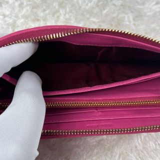 miumiu - ミュウミュウ マテラッセ 長財布 ピンク L字 ファスナー