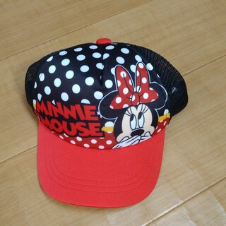 ディズニー(Disney)のミニーちゃん　キッズ　帽子　53〜55cm(帽子)