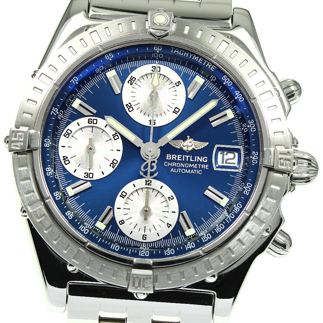 お歳暮 【BREITLING】ブライトリング ☆良品 - BREITLING クロノマット ...