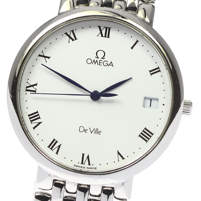 【送料無料/新品】 OMEGA - 【OMEGA】オメガ デビル クォーツ メンズ_735567 腕時計(アナログ)