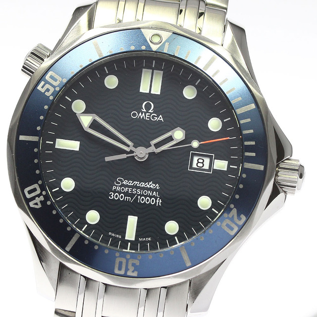 新着 ☆良品 - OMEGA 【OMEGA】オメガ メンズ_734293 クォーツ 2541.80 デイト シーマスター300 腕時計(アナログ) 新着 ☆良品 - OMEGA 【OMEGA】オメガ メンズ_734293 クォーツ 2541.80 デイト シーマスター300 腕時計(アナログ)