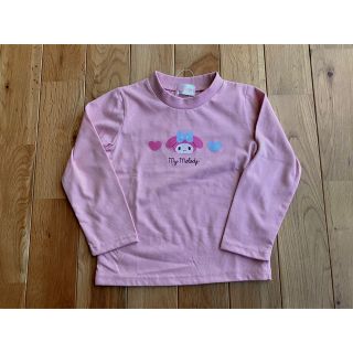 マイメロディ(マイメロディ)の新品 女の子 ベビー マイメロディ ロンT 長袖Tシャツ 100センチ(Tシャツ/カットソー)