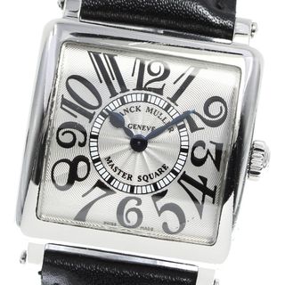 フランクミュラー(FRANCK MULLER)のフランクミュラー FRANCK MULLER 6002SQZ マスタースクエア SS クォーツ レディース 内箱付き_735848(腕時計)