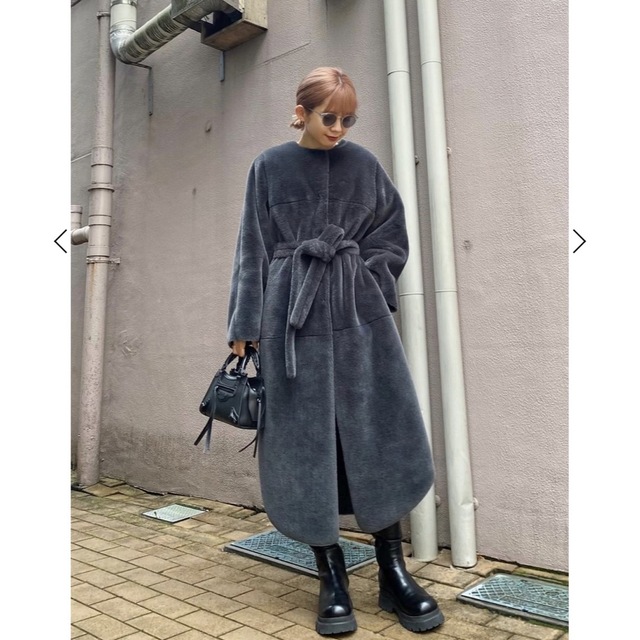 AMERI アメリ　MANY WAY USEFUL BOA COAT