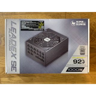 PC電源 80PLUS PLATINUM 1000Wの通販 by sebas's shop｜ラクマ