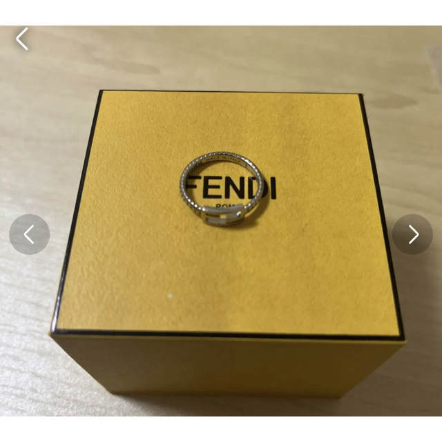 FENDI(フェンディ)のFENDI バゲットリング ♡k♡さん専用 レディースのアクセサリー(リング(指輪))の商品写真