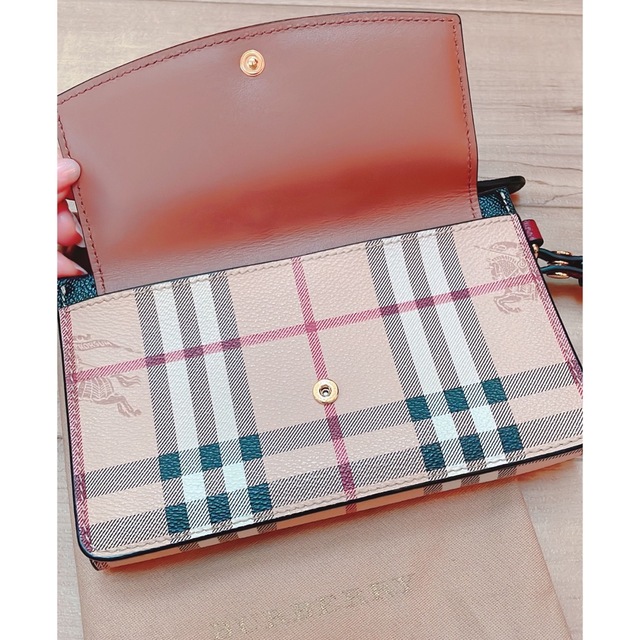 バーバリー Burberry 財布 長財布 ポシェット ハンドバッグ クラッチ