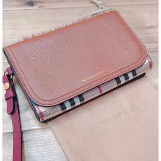 バーバリー(BURBERRY)のバーバリー Burberry 財布  長財布 ポシェット ハンドバッグ クラッチ(ハンドバッグ)