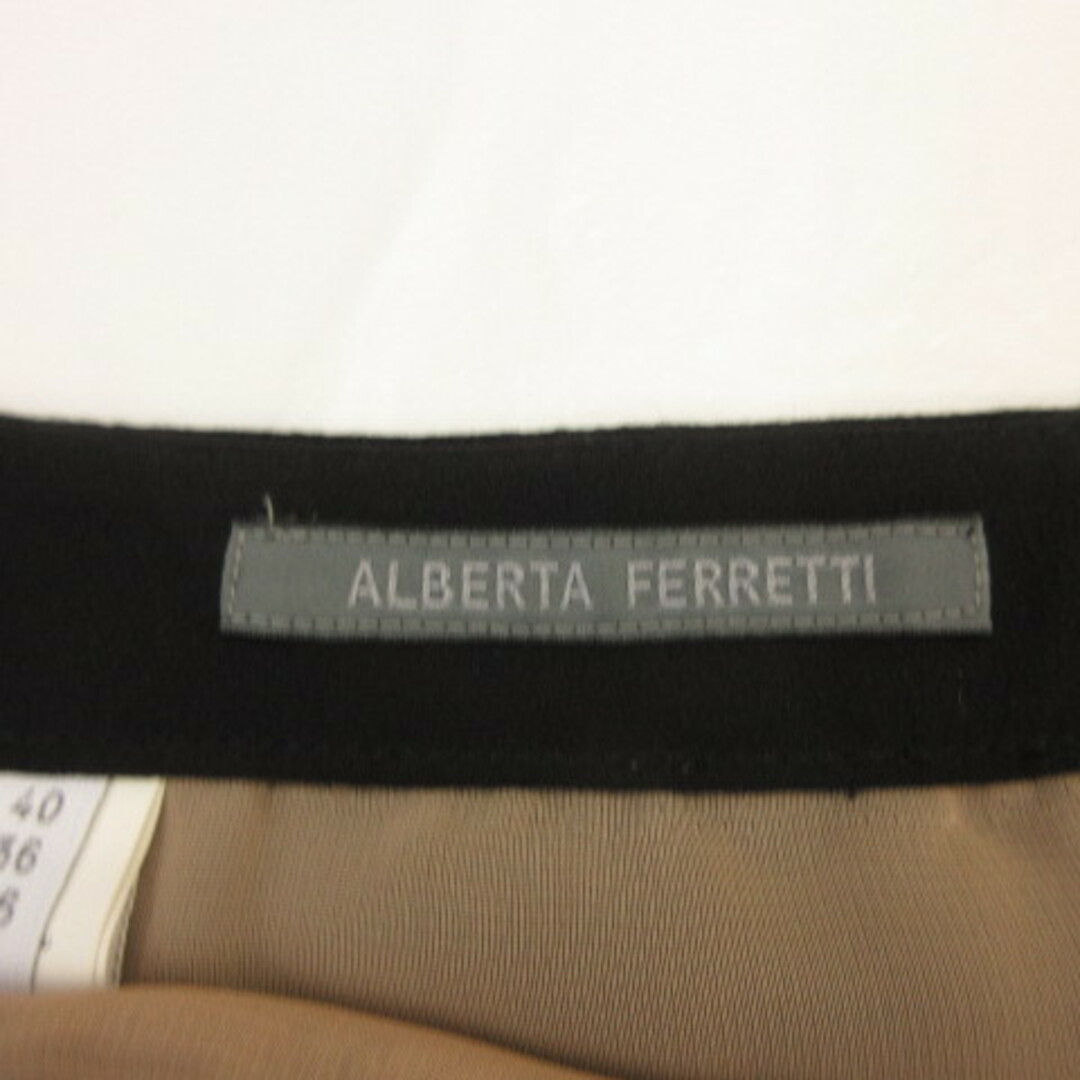 ALBERTA FERRETTI(アルベルタフェレッティ)のアルベルタ フェレッティ 膝丈スカート タイト 黒 40 レディースのスカート(ひざ丈スカート)の商品写真