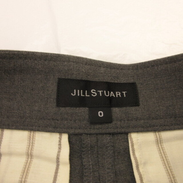 JILLSTUART(ジルスチュアート)のジルスチュアート JILL STUART ショートパンツ ハイウエスト グレー  レディースのパンツ(ショートパンツ)の商品写真