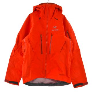 アークテリクス(ARC'TERYX)のARC'TERYX アークテリクス ALPHA SV JACKET GORE-TEX アルファ ジャケット ゴアテックス フーデッドナイロンジャケット レッド(フライトジャケット)