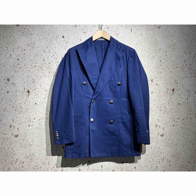 【BOGLIOLI】ボリオリ COAT ネイビー 44 ダブルブレスト