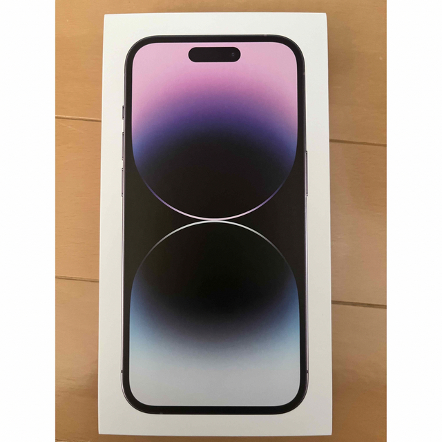 新品未開封＊iPhone14 Pro Max 128GB＊パープル＊購入証明同梱