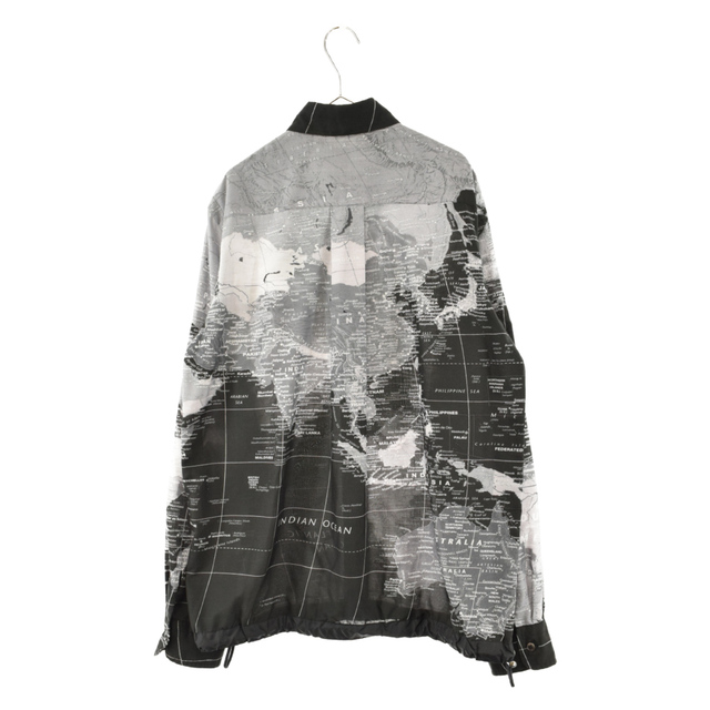 sacai(サカイ)のSacai サカイ 20SS Sacai World Map Shirt 20-02301M ワールドマップシャツ ブラック メンズのトップス(シャツ)の商品写真