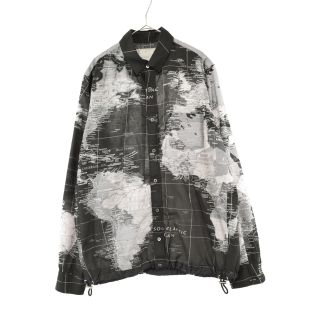 サカイ(sacai)のSacai サカイ 20SS Sacai World Map Shirt 20-02301M ワールドマップシャツ ブラック(シャツ)