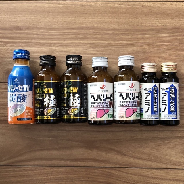 ［希望小売価格3258円］ヘパリーゼ☆7本セット 食品/飲料/酒の健康食品(その他)の商品写真