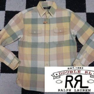 ダブルアールエル(RRL)の【RRLダブルアールエルラルフローレン】長袖シャツ海外S(シャツ)