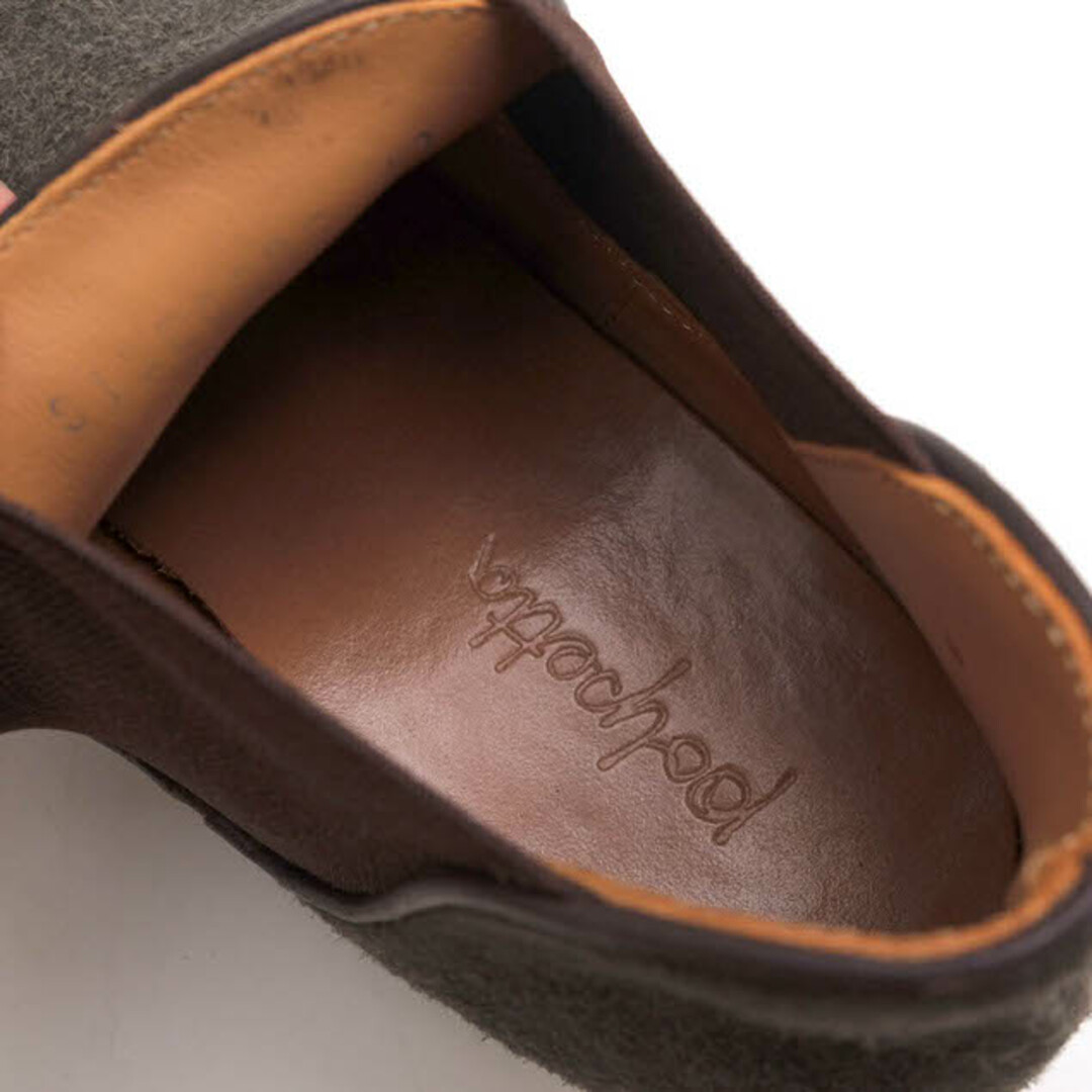 ポルペッタ／polpetta サイドゴアブーツ シューズ 靴 メンズ 男性 男性用スエード スウェード レザー 革 本革 グレー 灰色  ART.SIDEGORE プレーントゥ メンズの靴/シューズ(ブーツ)の商品写真