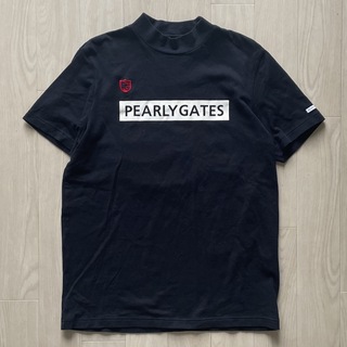 PEARLY GATES - PEARLY GATES モックネックTシャツ