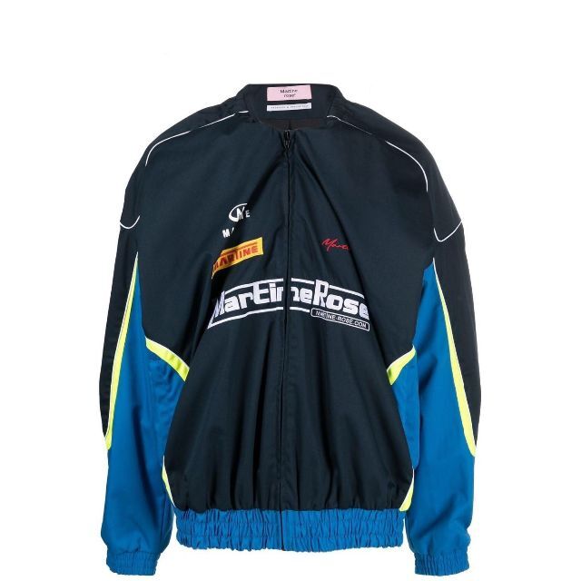 代引可】 Martine Rose TUCK NECK SPONSOR JACKET ブルゾン - hesnor.com
