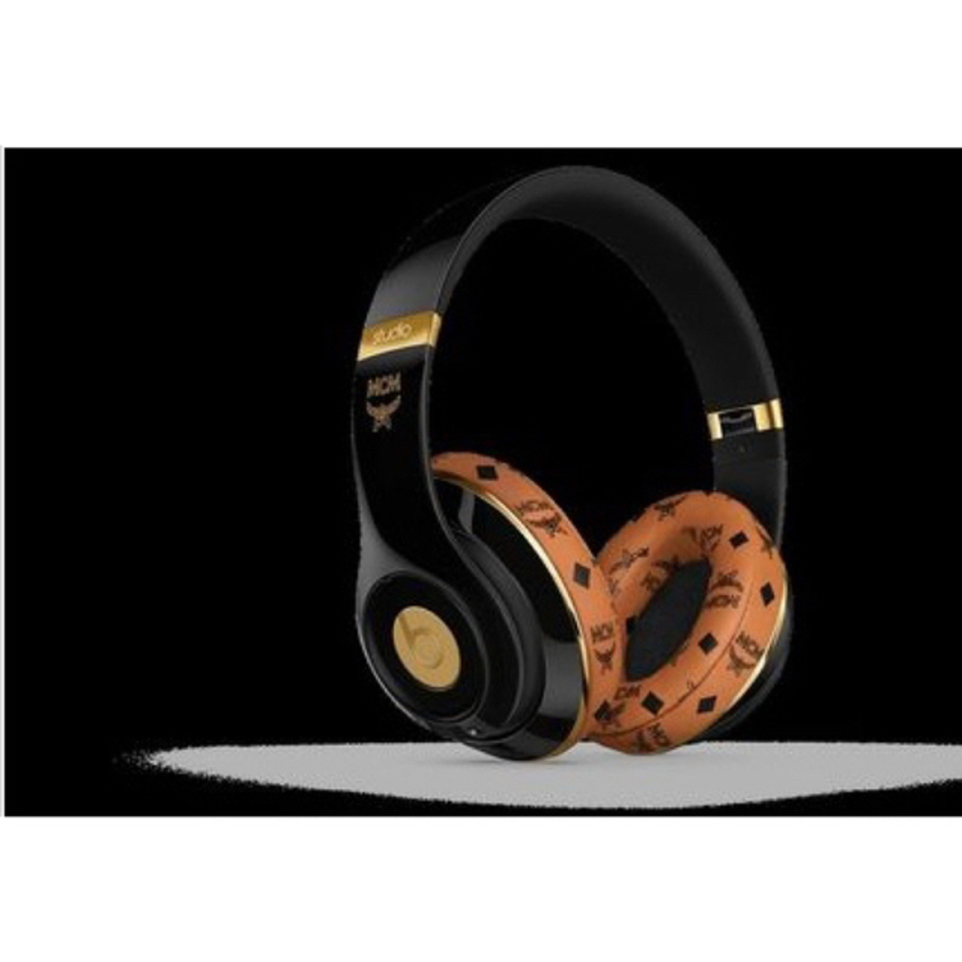 ブラウン×ピンク 希少⭐︎ Beats×MCM コラボ ワイヤレスヘッドホン