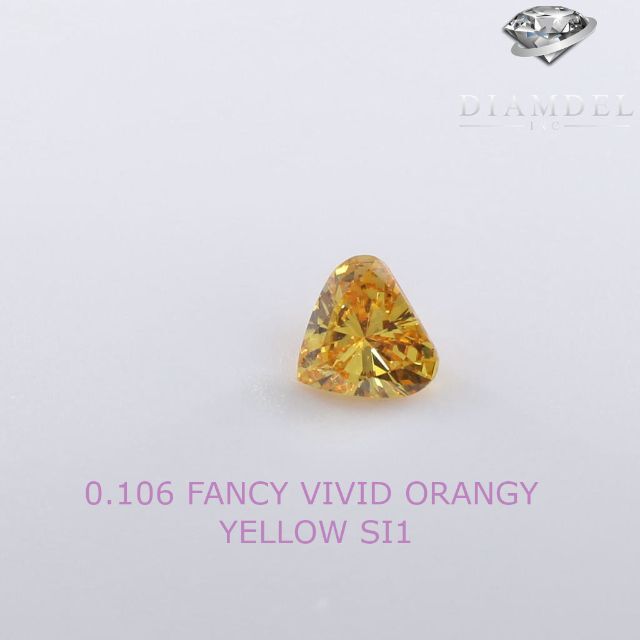 イェローダイヤモンドルース/ F.V.O.YELLOW/ 0.106 ct | www.jarussi