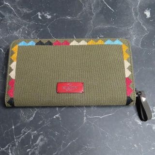 新品VALENTINO GARAVANI長財布カーキヴァレンティノガラヴァーニ | www