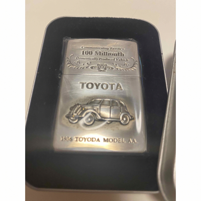 限定zippo TOYOTA 100millionth 1936MODEL AA