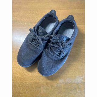 allbirds メンズ　ウールランナー　Natural Black(スニーカー)