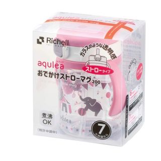 リッチェル(Richell)の【新品未使用】リッチェル ストローマグ(マグカップ)