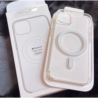 アイフォーン(iPhone)の売り切り希望❣️APPLE MagSafe iPhone13 クリアケース(モバイルケース/カバー)