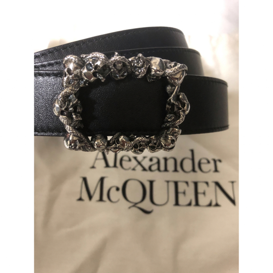 Alexander McQueen - Alexander McQueen 3D スカル ベルトの通販 by