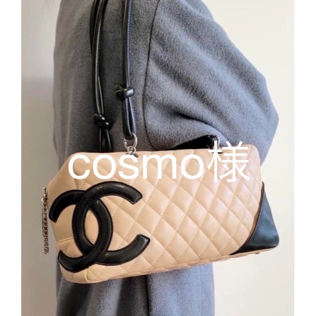 CHANEL(シャネル)のCHANEL シャネル カンボンライン ボーリングバッグ レディースのバッグ(ハンドバッグ)の商品写真