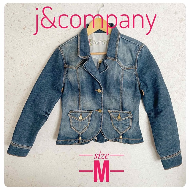 J&Company(ジェイアンドカンパニー)の⭐︎可愛いデザインJ&company Gジャン☆彡 レディースのジャケット/アウター(Gジャン/デニムジャケット)の商品写真
