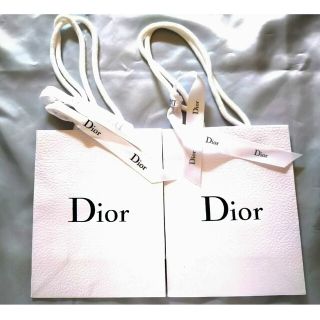 ディオール(Dior)の新品Dior ショッパーショップ袋２枚セット(ショップ袋)