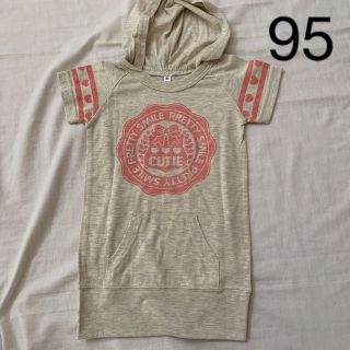 女の子95サイズ　ワンピース(Tシャツ/カットソー)