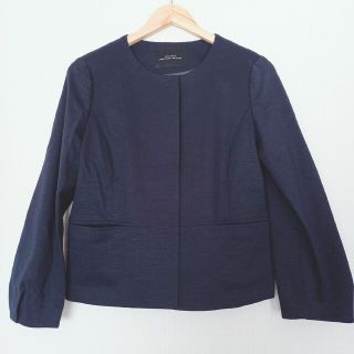 ユナイテッドアローズグリーンレーベルリラクシング(UNITED ARROWS green label relaxing)のgreen label relaxing　ノーカラージャケット　入学式　卒業式(ノーカラージャケット)