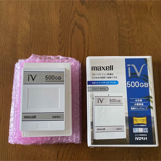 maxell カセットハードディスクiVDR 500GBmaxellメーカー型番 - www