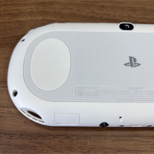 ★本体傷少★ PlayStation Vita グレイシャー・ホワイト 4