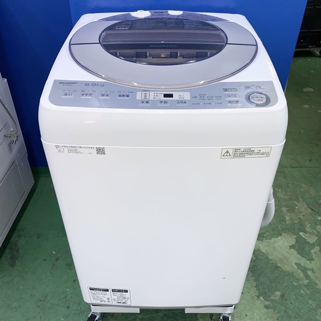 ⭐️SHARP⭐️全自動洗濯機 2018年8kg 大阪市近郊配送無料 【 大感謝 