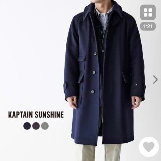 キャプテンサンシャイン(KAPTAIN SUNSHINE)のKAPTAIN SUNSHINE トラベラー コートTraveller Coat(ステンカラーコート)