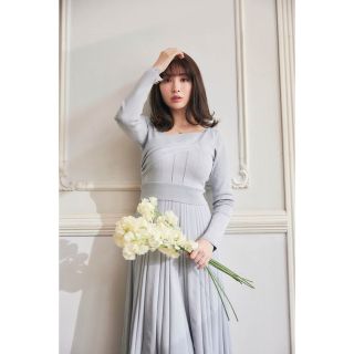 ハーリップトゥ(Her lip to)のAvignon Knit Lace Dress(ロングワンピース/マキシワンピース)