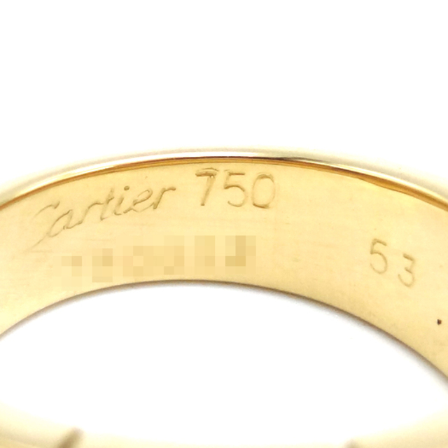 Cartier(カルティエ)のカルティエ パンテール オリアンヌ リング K18 イエローゴールド ＃53 K18YG 指輪 レディースのアクセサリー(リング(指輪))の商品写真