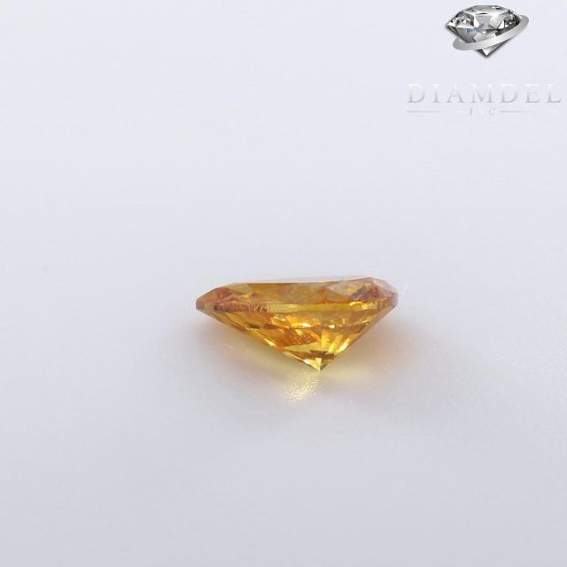オリンジダイヤモンドルース/ F.D.Y.ORANGE/ 0.171 ct. 【別倉庫からの