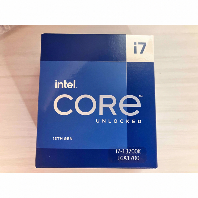 Intel core i7 13700k