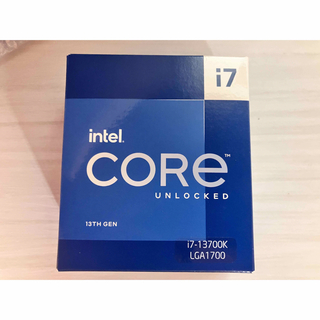 Intel core i7 13700k 即購入ok!(PCパーツ)