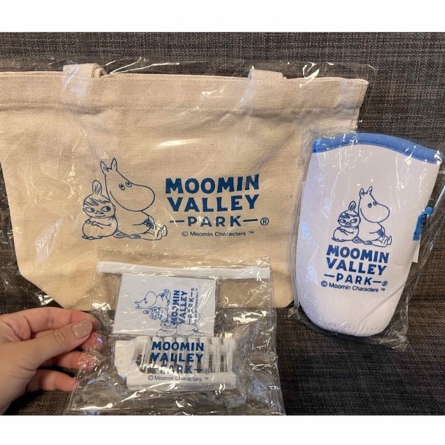 MOOMIN(ムーミン)の【新品❤️限定】ムーミンバレーパークグッズセット エンタメ/ホビーのおもちゃ/ぬいぐるみ(キャラクターグッズ)の商品写真