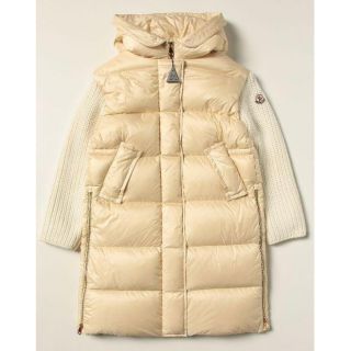 モンクレール(MONCLER)の新品タグ付☆未使モンクレール　ベージュダウン　2way KATIFE 10A(ダウンジャケット)